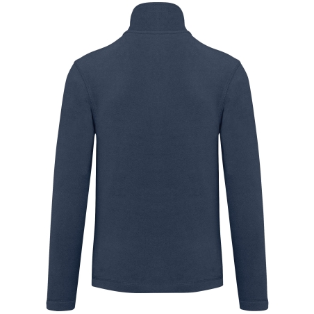Veste micropolaire zippée homme Kariban – Bleu (Deep Blue) – vue 2
