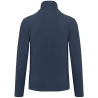 Veste micropolaire zippée homme Kariban – Bleu (Deep Blue) – vue 2