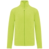 Veste micropolaire zippée homme Jaune Kariban – 300 g/m²