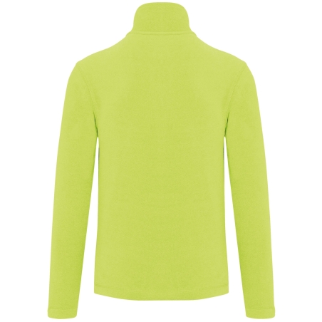 Veste micropolaire zippée homme Jaune Kariban – 300 g/m² – vue 2