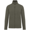 Veste micropolaire zippée homme Vert Marble Kariban