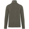 Veste micropolaire zippée homme Vert Marble Kariban – vue 2
