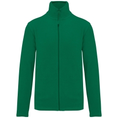 Veste micropolaire zippée Kariban homme – Vert Kelly Green