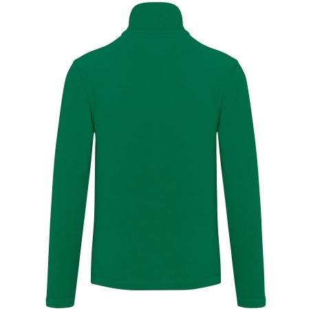 Veste micropolaire zippée Kariban homme – Vert Kelly Green – vue 2