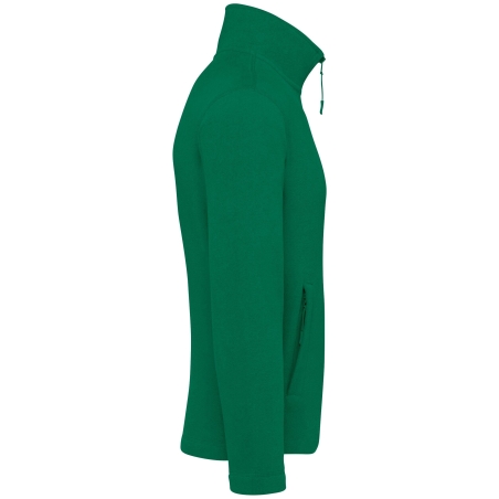 Veste micropolaire zippée Kariban homme – Vert Kelly Green – vue 3