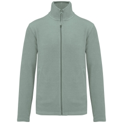 Veste micropolaire zippée homme Vert Sage Kariban