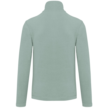 Veste micropolaire zippée homme Vert Sage Kariban – vue 2