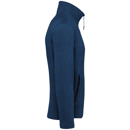 Veste micropolaire zippée Kariban homme – Bleu (True Indigo) – vue 3