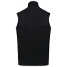Bodywarmer micropolaire recyclé unisexe Kariban – Noir – vue 2
