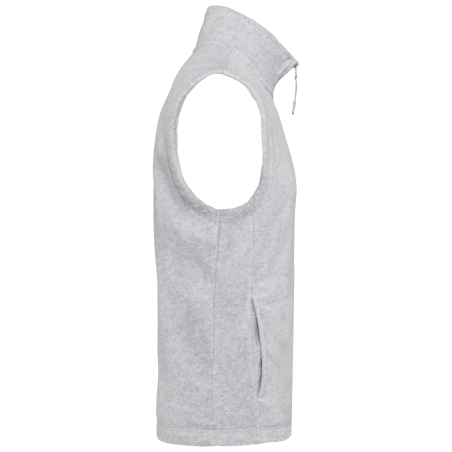 Bodywarmer micropolaire homme Kariban – Gris (Ash Heather) – vue 3