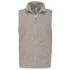 Bodywarmer micropolaire homme Beige – Kariban