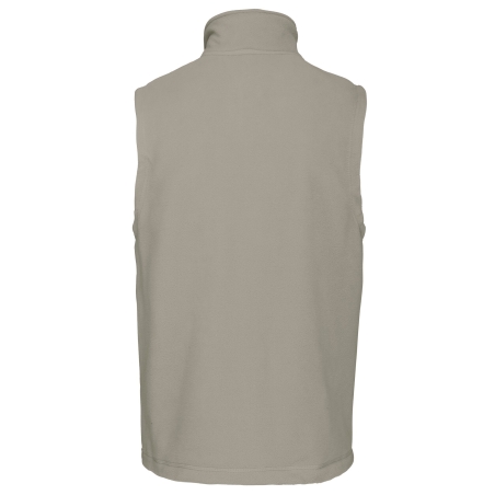 Bodywarmer micropolaire homme Beige – Kariban – vue 2