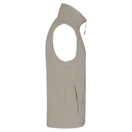 Bodywarmer micropolaire homme Beige – Kariban – vue 3