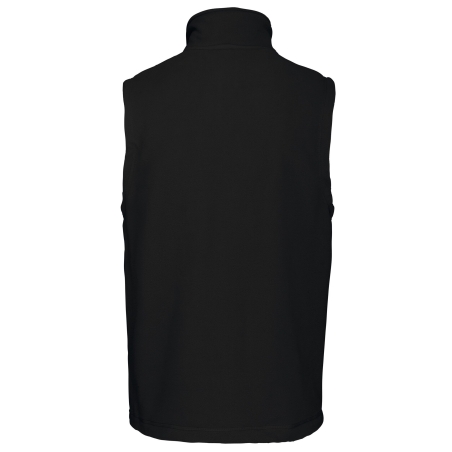 Bodywarmer micropolaire homme Noir – Kariban – vue 2