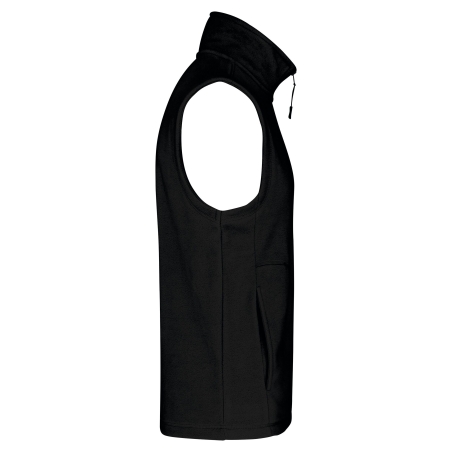 Bodywarmer micropolaire homme Noir – Kariban – vue 3