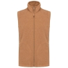 Bodywarmer micropolaire homme Marron (Camel Heather) – Kariban