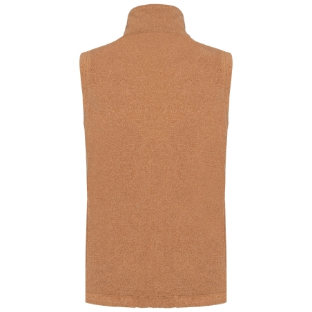 Bodywarmer micropolaire homme Marron (Camel Heather) – Kariban – vue 2