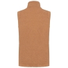 Bodywarmer micropolaire homme Marron (Camel Heather) – Kariban – vue 2