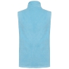 Bodywarmer micropolaire homme Bleu Kariban – Sans manches zippé – vue 2