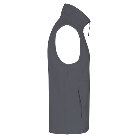 Bodywarmer Micropolaire Homme Gris Kariban – Sans Manches – vue 3