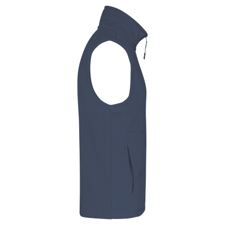 Bodywarmer Micropolaire Homme Bleu – Kariban – vue 3