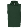 Bodywarmer micropolaire homme Vert Forest Green Kariban