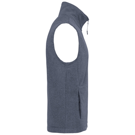 Bodywarmer Micropolaire Homme Marine – Kariban – vue 3