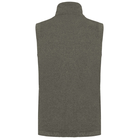 Bodywarmer Micropolaire Homme Vert Kariban – Sans Manches – vue 2