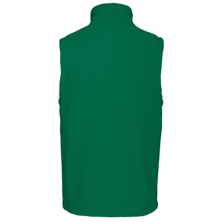 Bodywarmer Micropolaire Homme Vert Kelly Green Kariban – vue 2