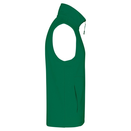 Bodywarmer Micropolaire Homme Vert Kelly Green Kariban – vue 3