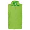 Bodywarmer micropolaire homme Vert lime – Kariban