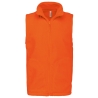 Bodywarmer Micropolaire Homme Orange Kariban