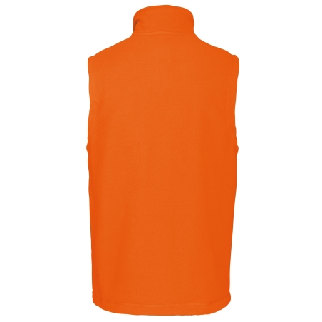 Bodywarmer Micropolaire Homme Orange Kariban – vue 2
