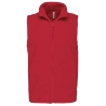 Bodywarmer Micropolaire Homme Rouge Kariban – Sans Manches
