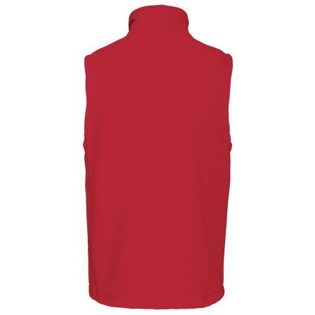 Bodywarmer Micropolaire Homme Rouge Kariban – Sans Manches – vue 2