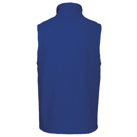 Bodywarmer micropolaire homme Bleu Royal Blue Kariban – vue 2