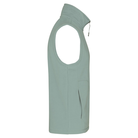 Bodywarmer micropolaire homme Vert (Sage) – Kariban – vue 3