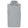 Bodywarmer micropolaire homme Gris Kariban – sans manches zippé