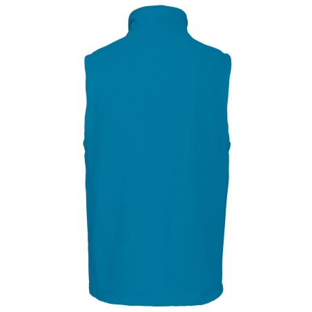 Bodywarmer Micropolaire Homme Bleu Tropical Blue Kariban – vue 2
