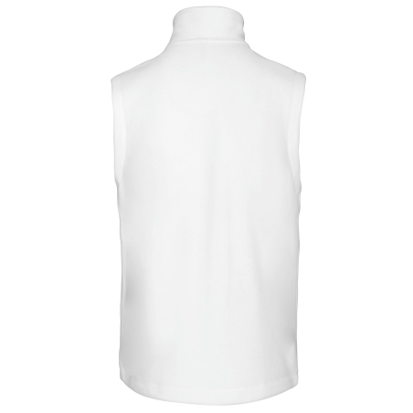 Bodywarmer micropolaire homme Blanc – Kariban – vue 2