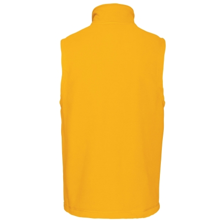 Bodywarmer micropolaire homme Jaune – Kariban – vue 2