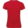T-shirt femme Rouge 145 g/m² B&C E150 – Coupe Classique – vue 2