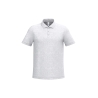 Polo piqué homme Gris Ash Heather iDeal Basic Brand