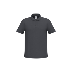 Polo piqué homme Gris iDeal Basic Brand – 180 g/m²