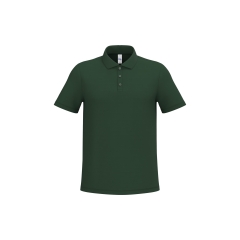 Polo piqué homme Vert Ideal Forest Green – iDeal Basic Brand