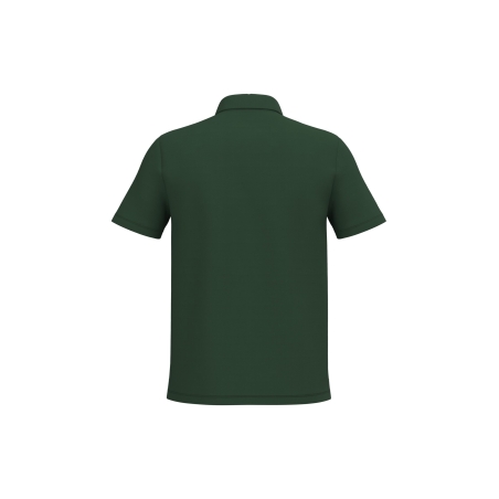 Polo piqué homme Vert Ideal Forest Green – iDeal Basic Brand – vue 2