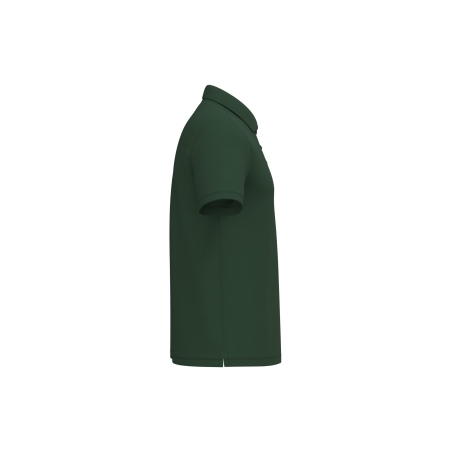 Polo piqué homme Vert Ideal Forest Green – iDeal Basic Brand – vue 3