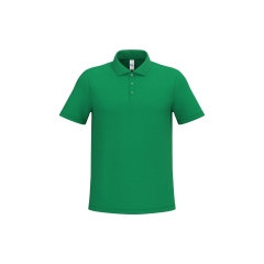 Polo piqué homme Vert Kelly iDeal Basic Brand