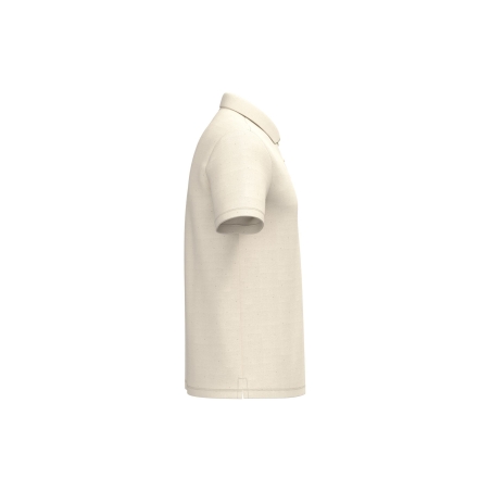 Polo piqué homme Beige – iDeal Basic Brand – vue 3