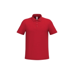 Polo piqué homme Rouge iDeal Basic Brand – 180 g/m²